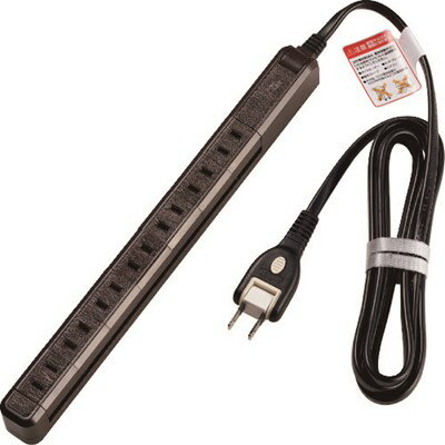 ELPA 耐雷スリム回転タップ 7個口 2M �