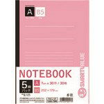 JTX 160794セミB5ノート5冊パック A罫 P001J-5P P001J5P オフィス・住設用品 文房具 ノート(代引不可)