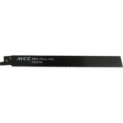 MCC PS用厚鋸刃 270MMX8山(バイメタル) PSE3270A 電動・油圧・空圧工具 電動工具 ジグソー・レシプロソー(代引不可)【送料無料】