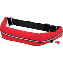 オーシャンライフ 自動膨張式ウエストタイプ 作業用ライフジャケット レッド TYPE A WR1RD 環境改善用品 防災・防犯用品 避難用品(代引不可)【送料無...