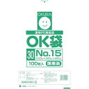 オークラ OK袋0.03mm15号 OK3015 梱包用品 梱包結束用品 ポリ袋(代引不可)(3)