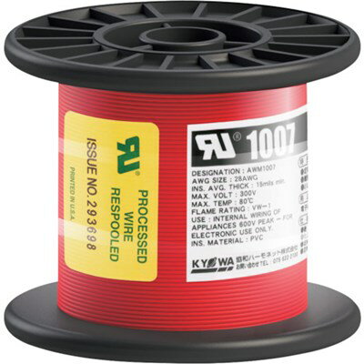 KY��WA UL��Ǯ�ӥ˥�������� UL1007 AWG28 100M �� UL1007AWG28100MRD �Żҵ��� ������������ ����(����Բ�)