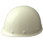 ミドリ安全 軽量ヘルメット FRP製 SCLMRAKPW 保護具 ヘルメット・軽作業帽 つば無しヘルメット(代引不可)
