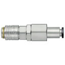 日東 スモールカプラ(チューブ取付用) 適合チューブ外径8mm(51364) MS20SC8BRASSNBR 空圧用品 流体継手・チューブ 金属カップリング(代...