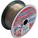 SUZUKID 溶接用ワイヤ スターワイヤF-3 軟鋼用ソリッドワイヤ 0.8φ×0.8kg PF22 工事・照明用品 溶接用品 電気溶接機(代引不可)
