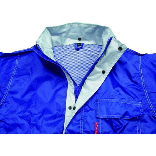 リコメン堂生活館のK-WORK W-30 ストリームレインスーツ グリーン 4L W30GR4L 保護具 作業服 雨具(代引不可)【送料無料】｜アングル2