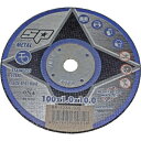 SP Φ100mm切断砥石 (10枚入) SP7234100 電動・油圧・空圧工具 研削研磨用品 研削砥石(代引不可)【送料無料】