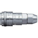 Rakuten - 日東 ナットカプラ200 鋼鉄製(71735) 20085SNSTEELNBR 空圧用品 流体継手・チューブ 金属カップリング(代引不可)