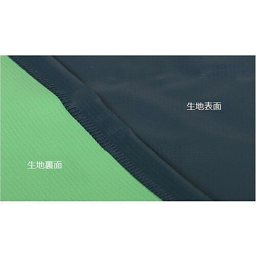 カジメイク 1900 ターポリン胸付前掛 紺 M 190055M 保護具 保護服・防護服 エプロ...