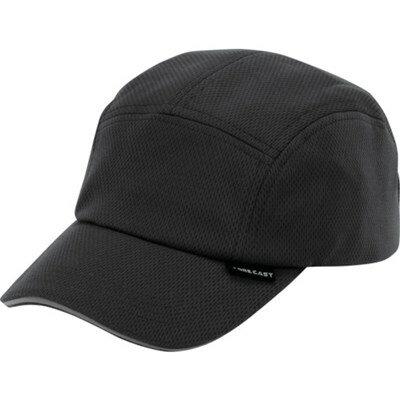 カジメイク 6506 メッシュジェットキャップ ブラック フリー 650691F 保護具 作業服 作業帽(代引不可)