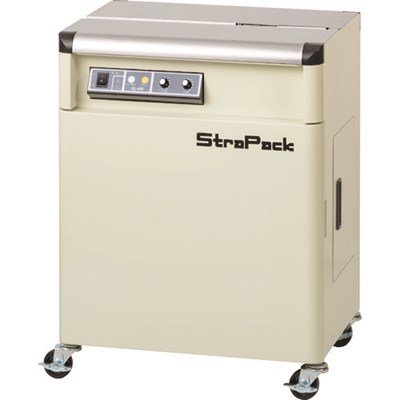 ストラパック 半自動梱包機(全面カバーコンパクト型) IQ400NA 梱包用品 梱包結束用品 梱包機(代引不可)..