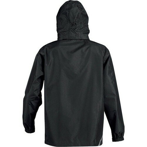 カジメイク 7541 ローリングレインスーツ ブラック L 754191L 保護具 作業服 雨具(代引不可)【送料無料】