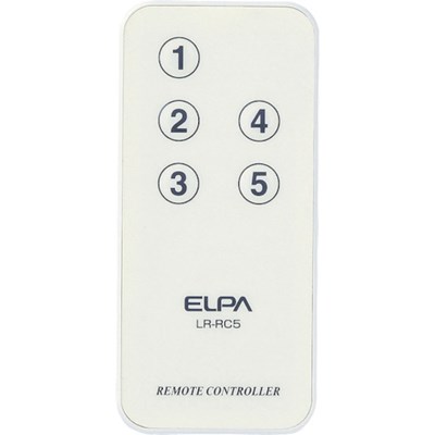 ELPA ライティングバー用リモコン送信器 LRRC5C 工事・照明用品 作業灯・照明用品 天井照明器具(代引不可)