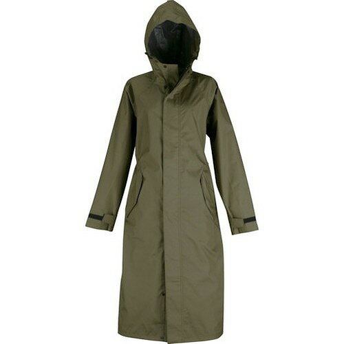 カジメイク 7440 サイクルモードレインコート オリーブ M 744058M 保護具 作業服 雨具(代引不可)【送料無料】