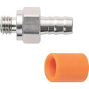 潤工社 ハンディタッチ継手 ニップル 6×4mm 1/8 BN6X4PT18BSN 空圧用品 流体継手・チューブ チューブ継手(代引不可)