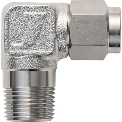 潤工社 ステンレス継手 エルボ(ミリ系列) 10×8mm PT1/4 L10X8PT14SUS 空圧用品 流体継手・チューブ チューブ継手(代引不可)