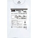 TRUSCO まとめ買い 業務用ポリ袋0.02X45L(透明)100枚入り 5袋 LB20045TMBOX 梱包用品 梱包結束用品 ポリ袋(代引不可)【送料無料...