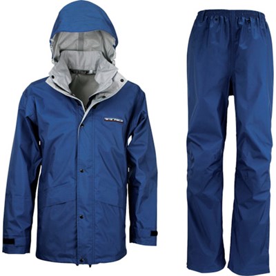 カジメイク スリーレイヤースーツ ネイビー M 770055M 保護具 作業服 雨具(代引不可)【送料無料】 カジメイク スリーレイヤースーツ ネイビー M 770055M 保護具 作業服 雨具(代引不可)【送料無料】