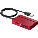 バッファロー USB2.0 マルチカードリーダー/ライター スタンダードモデル レッド BSCR100U2RD オフィス・住設用品 OA用品 メモリ(代引不可)(2)