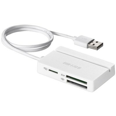 バッファロー USB2.0 マルチカードリーダー/ライター スタンダードモデル ホワイト BSCR100U2WH オフィス・住設用品 OA用品 メモリ(代引不可) バッファロー USB2.0 マルチカードリーダー/ライター スタンダードモデル ホワイト BSCR100U2WH オフィス・住設用品 OA用品 メモリ(代引不可)