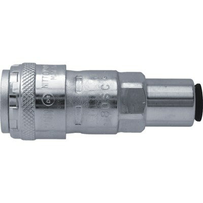 日東 チューブ取付用ソケット ハイカプラ200 相手側チューブサイズ外径Φ6(33817) 20060SCSTEELNBR 空圧用品 流体継手・チューブ チューブ継手(代引不可)(4.0)