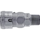 日東 ハイカプラ BL 鋼鉄製 ニトリルゴムNBR相手側取付サイズRc1/4(40481) 20SMBLSTEELNBR 空圧用品 流体継手・チューブ 金属カップリング(代引不可)