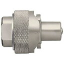 日東 700Rカプラ 高圧用 相手側取付サイズR3/8(00999)(CA96078) 700R3PSTEEL 空圧用品 流体継手・チューブ 金属カップリング(代引不可)【送料無料】