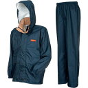 カジメイク エントラントレインスーツ ネイビー L 720055L 保護具 作業服 雨具(代引不可)【送料無料】