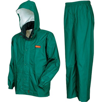 カジメイク エントラントレインスーツ グリーン 3L 7200563L 保護具 作業服 雨具(代引不可)【送料無料】 カジメイク エントラントレインスーツ グリーン 3L 7200563L 保護具 作業服 雨具(代引不可)【送料無料】