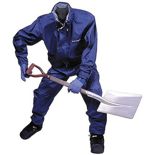 カジメイク スリーレイヤースーツ シルバー L 770071L 保護具 作業服 雨具(代引不可)【送料無料】