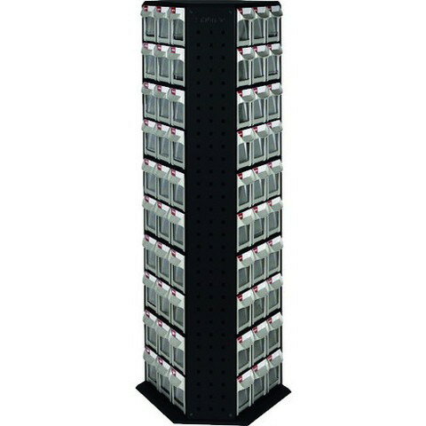 SHUTER 回転パーツスタンド 1280mm 90引出シ 黒色 RFO690BK(代引不可)【送料無料】