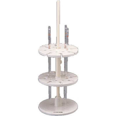 特長●台部裏に取り付けた重垂が転倒を防止します。用途●ピペット転倒防止に。仕様●外径(mm)：180●高さ(mm)：500●幅(mm)：180●奥行(mm)：180仕様2●カバー付●穴径(mm)：φ10mm／4ヶ所、φ14mm／4ヶ所、φ17mm／8ヶ所●型番：PT-4型材質／仕上●羽根:ABS樹脂●柱:塩化ビニル樹脂(PVC)原産国（名称）：日本【代引きについて】こちらの商品は、代引きでの出荷は受け付けておりません。【送料について】北海道、沖縄、離島は送料を頂きます。