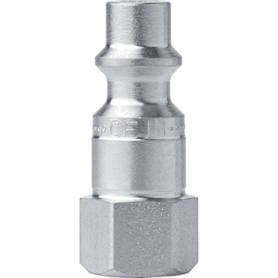 セイン シリーズ310 ニップル NPT1/4 メネジ 103105402 空圧用品 流体継手・チューブ 金属カップリング..