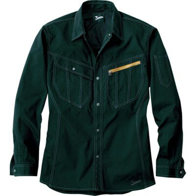 Jawin ナガソデシャツ 4Lサイズ ブラック 519040444L 保護具 作業服 作業服(代引不可)【送料無料】