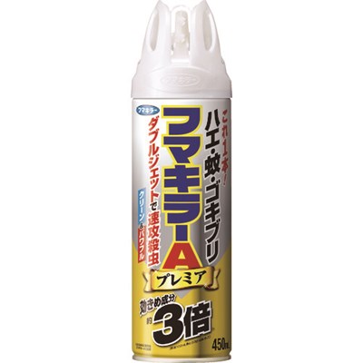 フマキラー 殺虫スプレー フマキラーAダブルジェットプレミア450ml 441123 環境改善用品 害虫・害獣駆除用品 防虫・殺虫用品(代引不可)