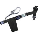 TSUYORON 胴ベルト型墜落制止用器具(巻取タイプ)ロック機構なし リトラ 黒 Lサイズ 幅50MM×長さ1400MM ワンタッチバックル仕様 TBRNOT590BLKLBP 保護具 墜落 落下防止用品 胴ベルト型墜落制止用器具(代引不可)【送料無料】(4)