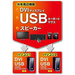 リコメン堂生活館のSANWA パソコン自動切替器(2:1) SWKVM2DUN オフィス 住設用品 OA用品 周辺機器(代引不可)【送料無料】｜アングル2