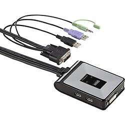 リコメン堂生活館のSANWA パソコン自動切替器(2:1) SWKVM2DUN オフィス 住設用品 OA用品 周辺機器(代引不可)【送料無料】｜アングル3