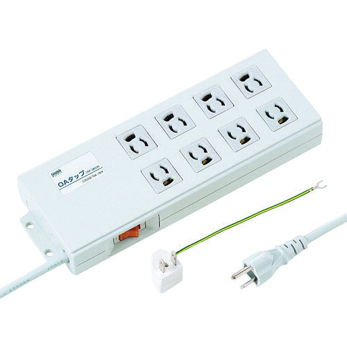 Security - SANWA 抜け止めタップ TAP3803N オフィス 住設用品 OA用品 OAタップ(代引不可)【送料無料】