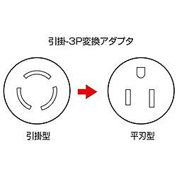 SANWA 平刃→引掛変換アダプタ TAPAD6N オフィス 住設用品 OA用品 OAタップ(代引不可)