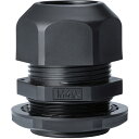 タカチ Mネジケーブルグランド 低価格タイプ ブラック RM40L27B 電子機器 電設配線部品 電線保護資材(代引不可)