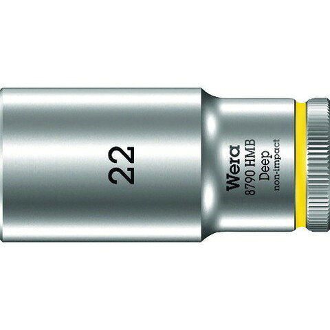 【商品詳細】●締付作業に。●対辺寸法(mm)：22.0●差込角(mm)：9.5●全長(mm)：64●ソケット内容：22.0×64.0●対辺形状：六角内側奥行深さ：51mm●DIN ISO 2936 手作業用材質／仕上●特殊工具鋼JANコード 4013288210524【代引きについて】こちらの商品は、代引きでの出荷は受け付けておりません。【送料について】北海道、沖縄、離島は送料を頂きます。