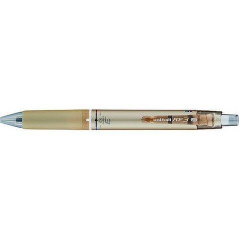 三菱鉛筆 - uni 消セル3色ゲルインクボールペン シャンパンゴールド URE350005.25(代引不可)