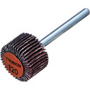 TRUSCO セラミックフラップホイール 軸径3mm #120 外径15×幅10×軸長30 (10個入) TCF1510CE120 電動 油圧 空圧工具 研削研磨用品 フラップ軸付ホイール(代引不可)【送料無料】