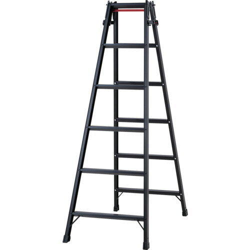 ハセガワ ハシゴ兼用脚立(ブラックレーベル)RHB-18a RHB18A 工事 照明用品 はしご 脚立 脚立(代引不可)【送料無料】