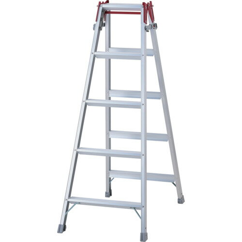 Stepladders - ハセガワ アルミはしご兼用脚立 ステップ幅広タイプ RSー15 RS15C 工事 照明用品 はしご 脚立 脚立(代引不可)【送料無料】