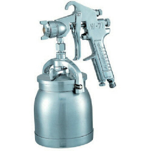 アネスト岩田 小形スプレーガン 吸上式 ノズル口径 Φ1.3 カップ取付口G1/4 W712S 工事 照明用品 塗装 内装用品 スプレーガン(代引不可)【送料無料】