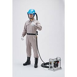 シゲマツ 送気マスク用フェイスシールド SAM-AL2,4(05302) SAMAL2 保護具 マスク 耳栓 電動ファン付呼吸用保護具(代引不可)【送料無料】