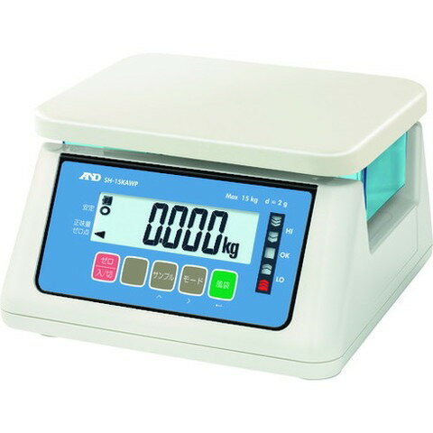 A&D A&D 防塵・防水ハカリ SH-15KAWP SH15KAWP(代引不可)【送料無料】