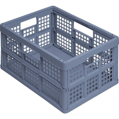 【商品詳細】●簡単に折りたたみできます。●通気性の良いメッシュタイプです。●軽量物の保管や流通など。●容量(L)：32●色：アーセナルグレイ●外形寸法(mm)間口：470●外形寸法(mm)奥行：342●外形寸法(mm)高さ：234●有効内寸(mm)間口：443●有効内寸(mm)奥行：315●有効内寸(mm)高さ：225●折りたたみ高さ(mm)：470×342×50材質／仕上●ポリプロピレン（PP）注意●折りたたみ、組立時に手を挟まないように注意して下さい。JANコード 5060456658250【代引きについて】こちらの商品は、代引きでの出荷は受け付けておりません。【送料について】北海道、沖縄、離島は送料を頂きます。